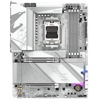 Gigabyte X870 AORUS ELITE X3D ICE AMD AM5 Socket Motherboard, ATX, 4x DDR5 Slots, 4x M.2 Socket, 5GbE LAN, Wi-Fi 7, 1x HDMI Port / 2x USB-C (USB4)