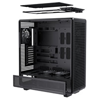 Antec 900 Full Tower Gaming Case, 1 x USB Type-C / 2 x USB 3.0, Tempered Glass Side Window Panel, 6 x Pre-Installed High- Performance PWM Fans, ATX, E-ATX, SS-CEB,SSI-EEB , Threadripper, (Supports Back-Connect Motherboards)