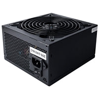 CiT 600W ATX Power Supply, 80+ Efficiency, 120mm Silent Fan, Active PFC, PCIe, SATA & Molex Connectors, Black PSU for Gaming & Desktop PC