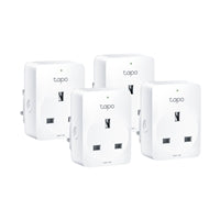 TP-Link Tapo P110(4-pack) Mini Smart Wi-Fi Socket, Energy Monitoring, 4-Pack