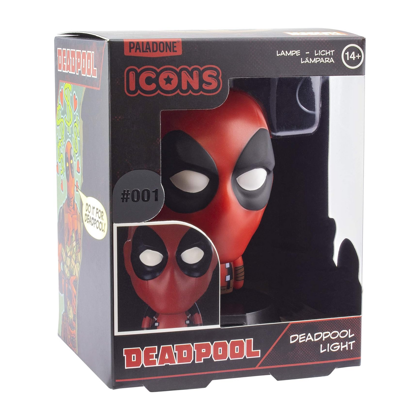 Deadpool 3D icon Light - Paladone