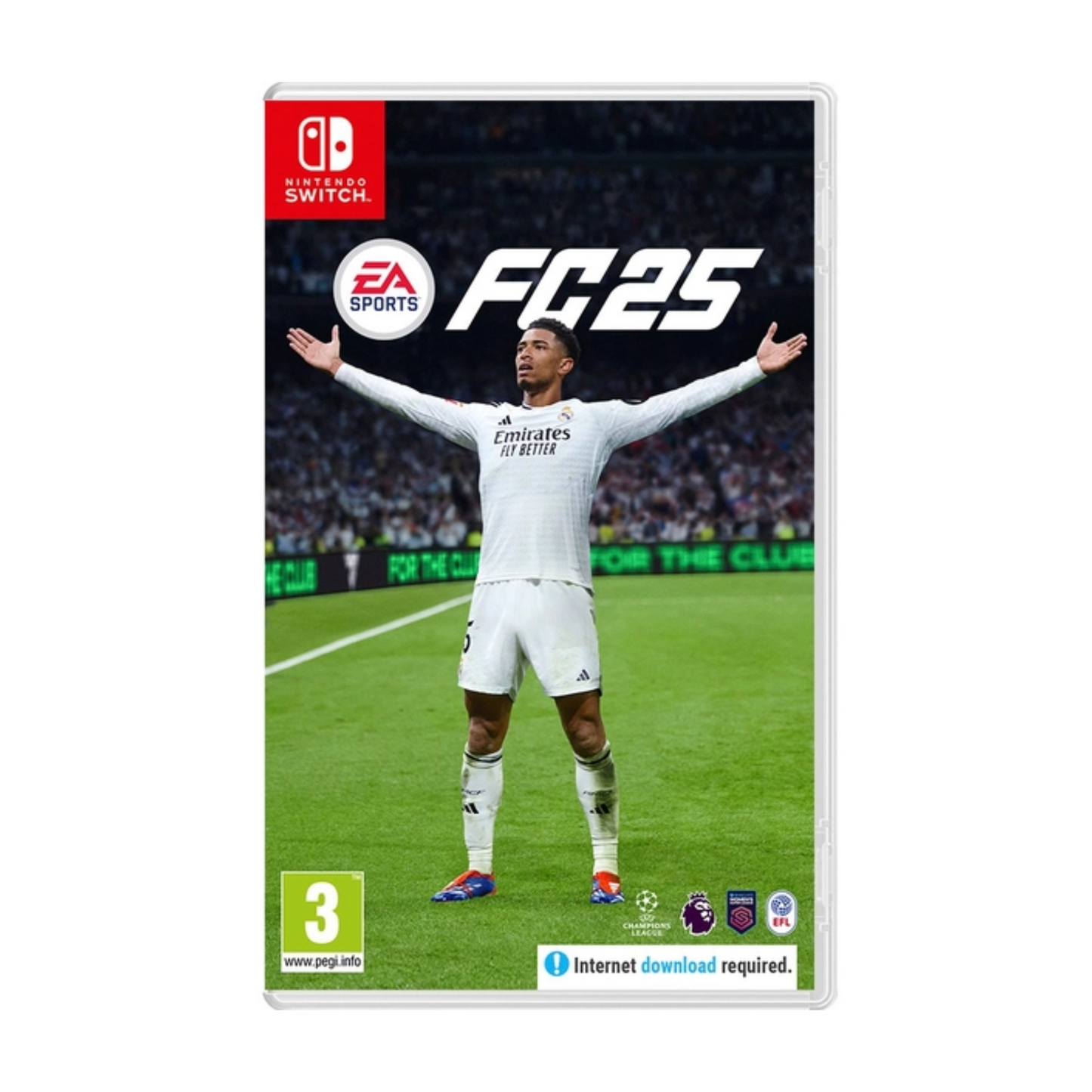 FC 25 video game for Nintendo Switch