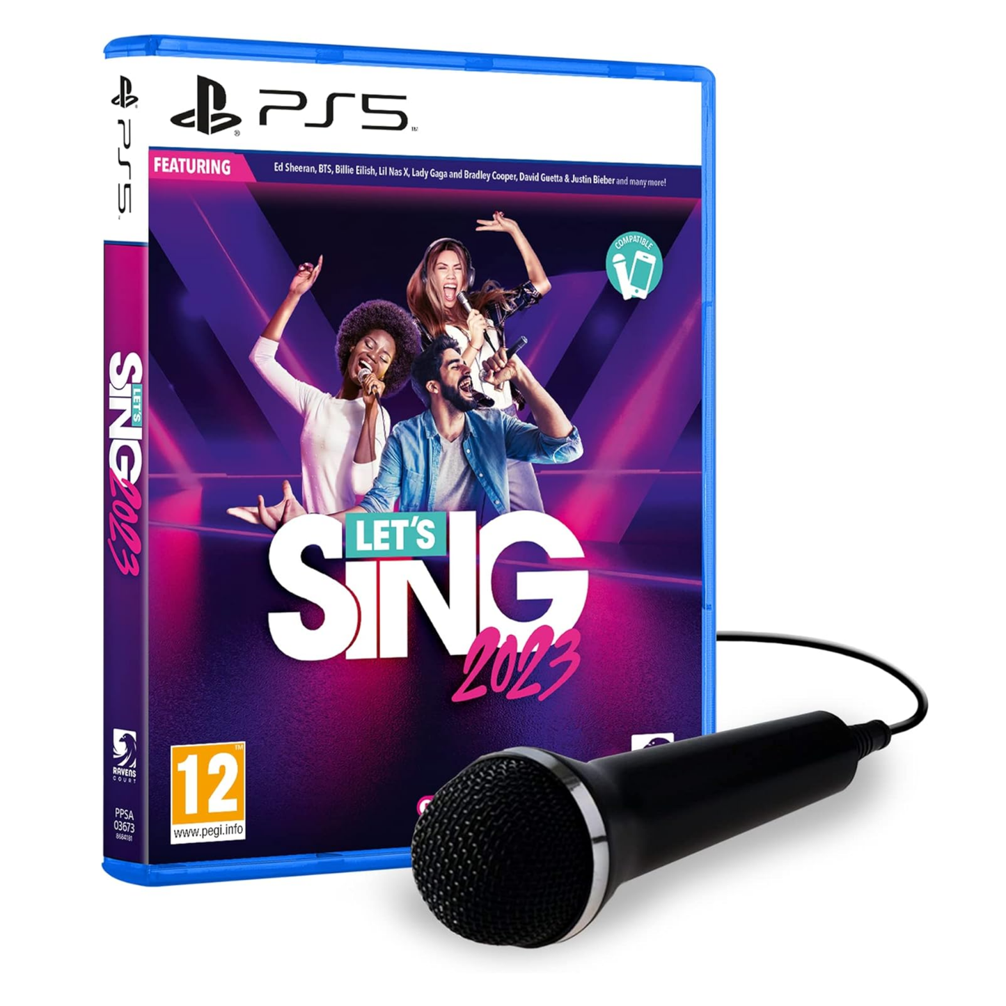 Let's Sing 2023 (Includes 1 Microphone) (PS5)