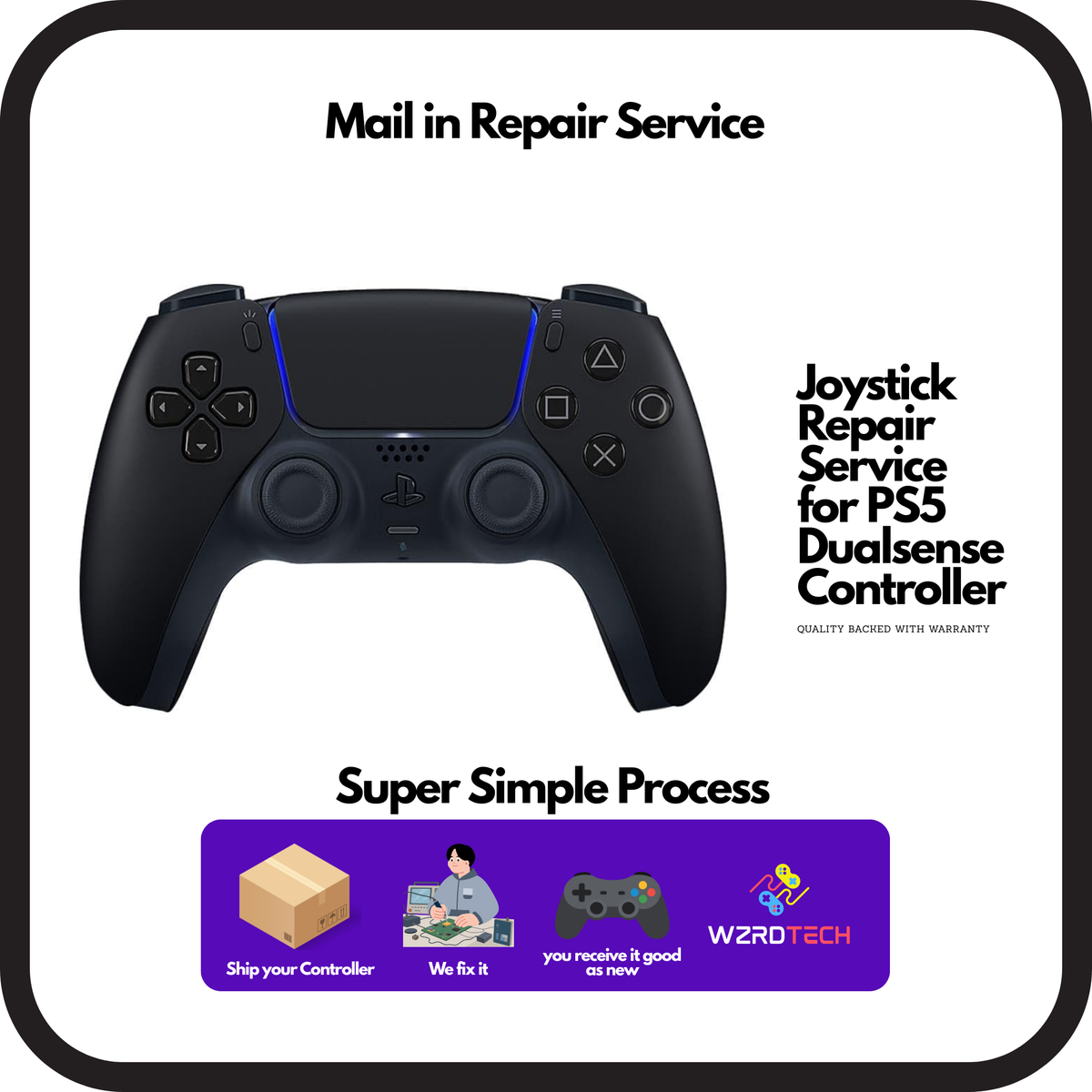 Sony Playstation 5 PS5 Dualsense Controller Joystick repair/Upgrade service