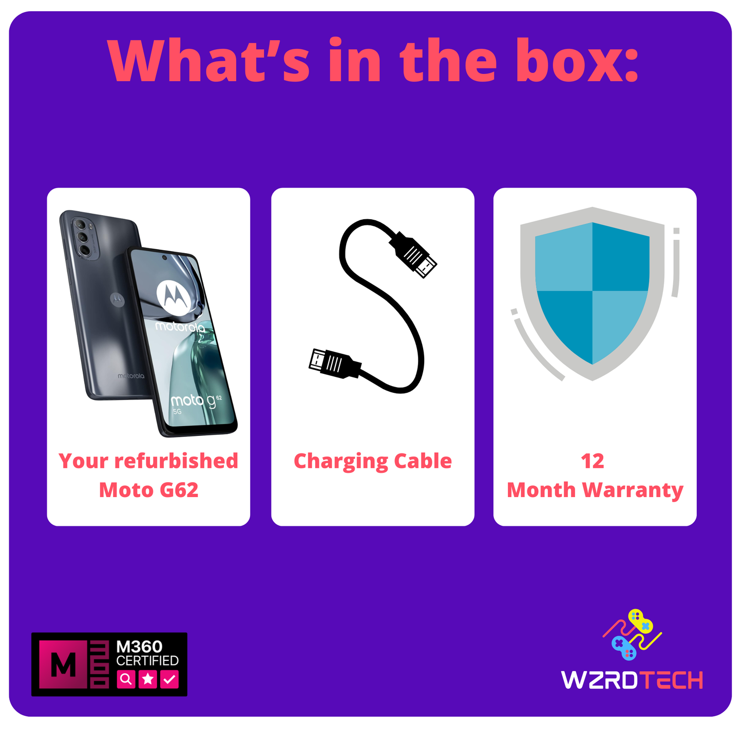 Refurbished Motorola Moto G62 5G
