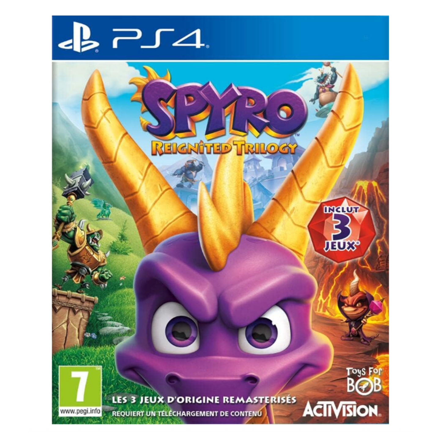 Spyro Reignited Trilogy video game for playstation 4