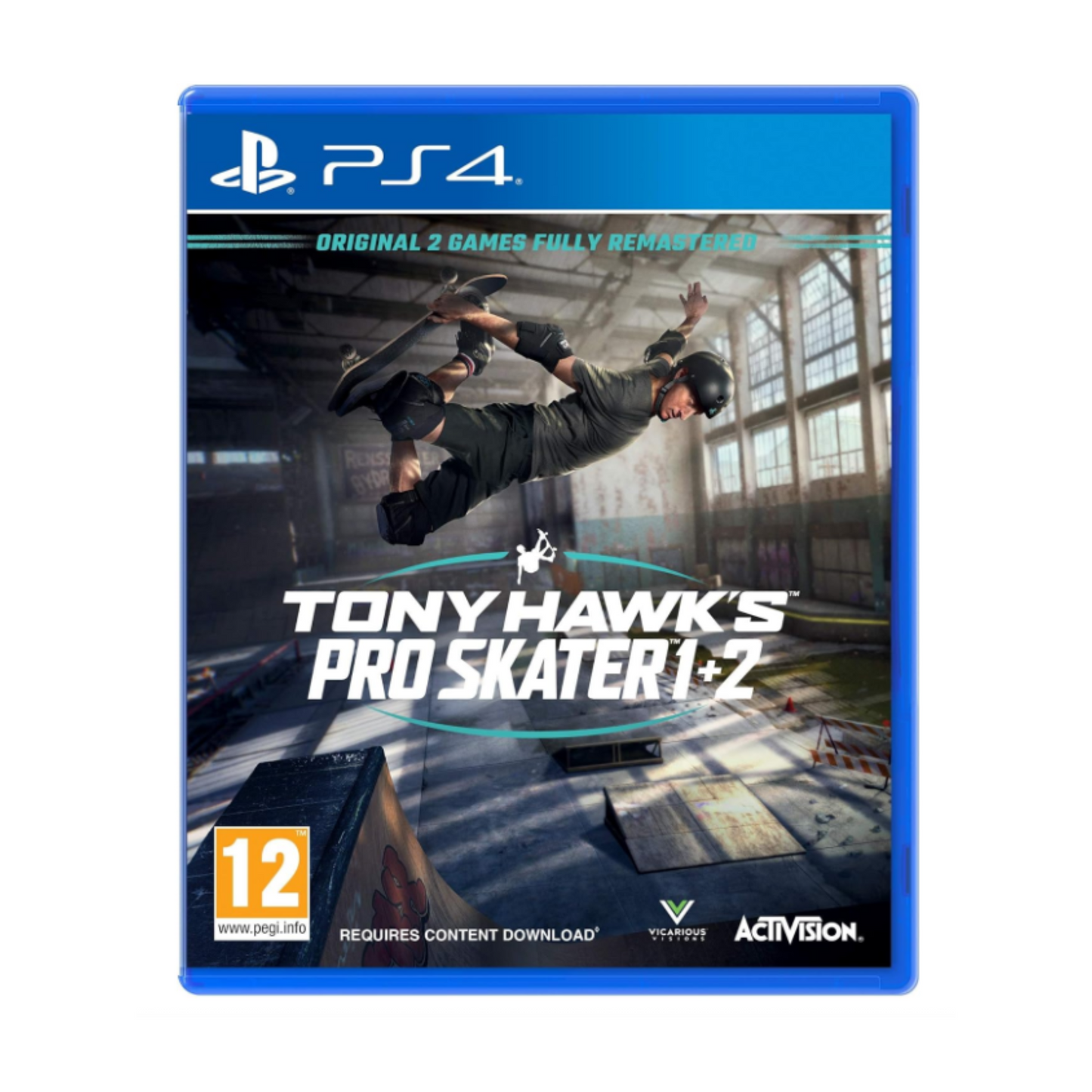 Tony Hawks Pro Skater 1&2 video Game for Playstation 4