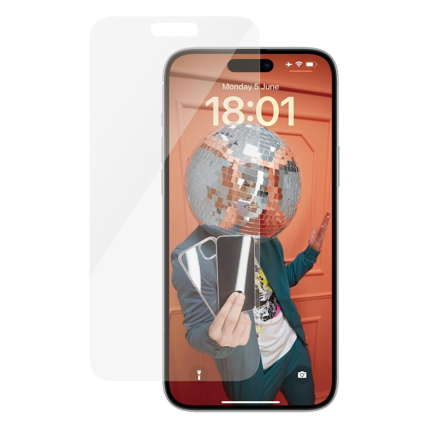 Screen Protector for iPhone 15 Plus classic fit Panzerglass