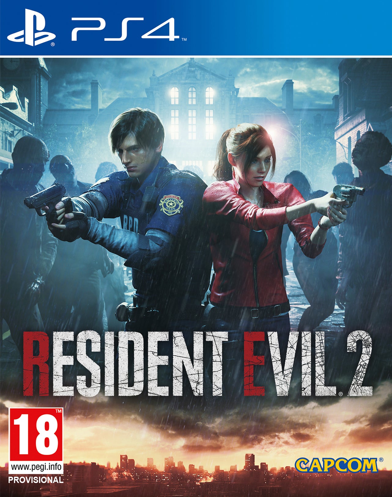 Resident Evil 2 Remake video game for Playstation 4