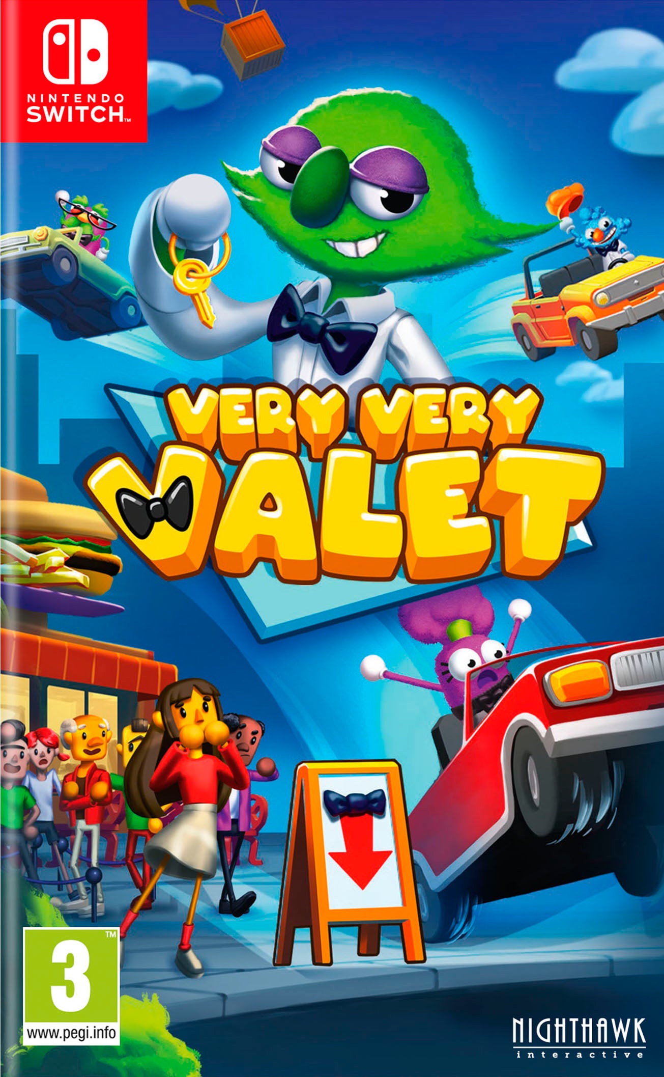 Very Very Valet Nintendo Switch Game