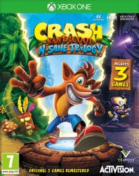 Crash Bandicoot N Sane Trilogy Video Game for Playstation 4