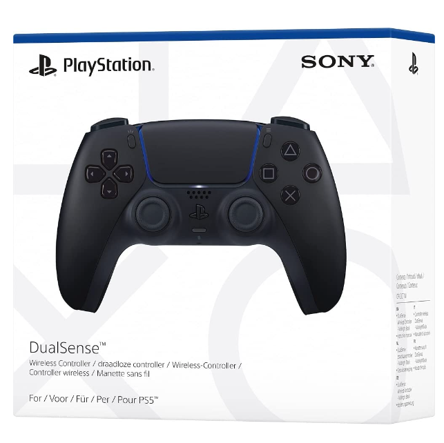 Sony Playstation 5 Wireless Dualsense Controller – Midnight Black
