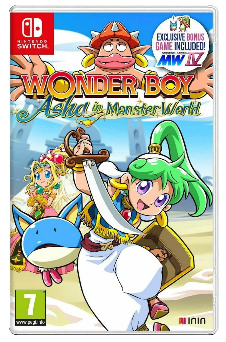 Wonder Boy: Asha in Monster World - Nintendo Switch