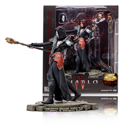 Ice Blades Sorceress 1:12 posed figure - Diablo IV