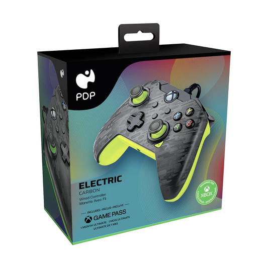 Wired Controller for Xbox series X/Xbox One PDP - Carbon