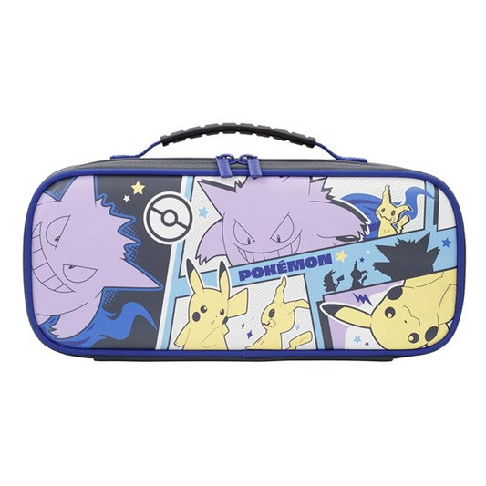 Hori Compact Cargo Pouch for Nintendo Switch - Pikachu and Gengar