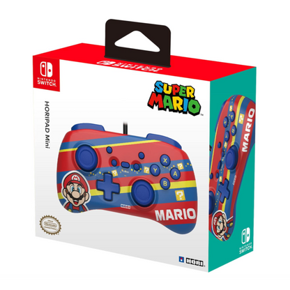 Hori Horipad Mini Wired Controller for Nintendo Switch - Mario