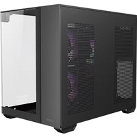 Antec CX600M Trio Mini Tower Gaming Case, Tempered Glass Front, Top & Side Panels, Dual Chamber Design, 3 x Pre-Installed ARGB Fans, USB-C, USB 3.0 & USB 2.0, Micro-ATX/ITX, Black