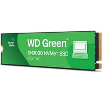 WD Green SN3000(WDS100T4G0E-00CPSO) 1TB NVMe SSD, M.2 Interface, PCIe Gen4, 2280, Read 5000MB/s, Write 4200MB/s, 3 Year Limited Warranty