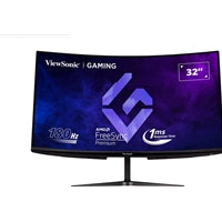 Viewsonic VX3218C-2K 32 Inch Curved Gaming Monitor, QHD, 180Hz, Freesync, 2xHDMI, DisplayPort, 1ms VESA, Speakers