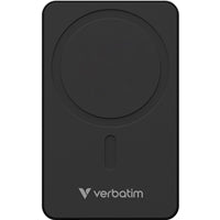 Verbatim Charge 'n' Go Essentials MagSafe Power Bank Wireless 5000mAh Black