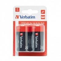 Verbatim D Battery Alkaline 2 Pack