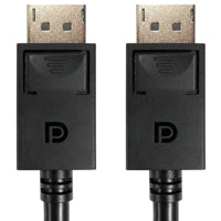 DisplayPort (M) to DisplayPort (M), DisplayPort 2.1, 1m, 8K60Hz Support, 2K240Hz (2560 x 1440) Support, UHBR10, 16k30Hz Support, 1080p Support 360Hz, Black