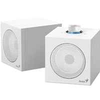 Genius SP-HF300U, 4W, USB Audio Speakers/ USB-A & USB-C - White