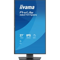 iiyama PROLITE XB2797HSN-B1 27 inch IPS Monitor, Full HD, 1ms, HDMI, DisplayPort, Freesync, 100Hz, Speakers, Black, Internal PSU