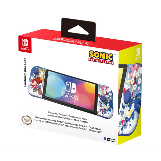 Hori Split Pad compact Controller for Nintendo Switch (Sonic)