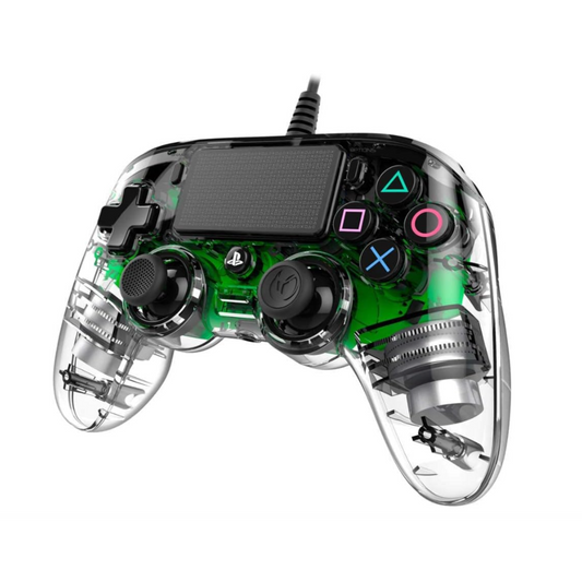 Nacon Wired Illuminated Controller for Playstation 4 - Green