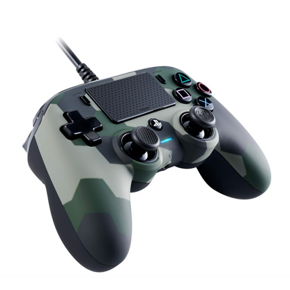 Nacon Official Wired Controller for PS4 - Green Camo
