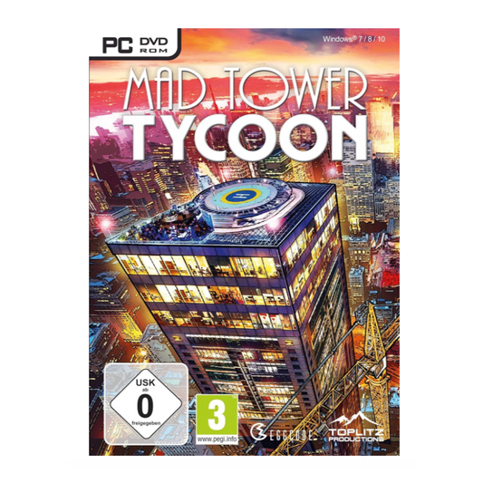 Mad Tower Tycoon Video Game For PC