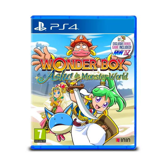 Wonder Boy: Asha in Monster World video game for playstation 4