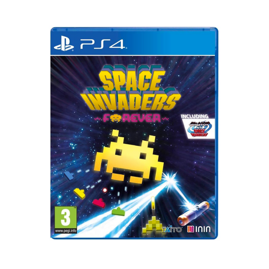 Space invaders Forever video Game for playstation 4