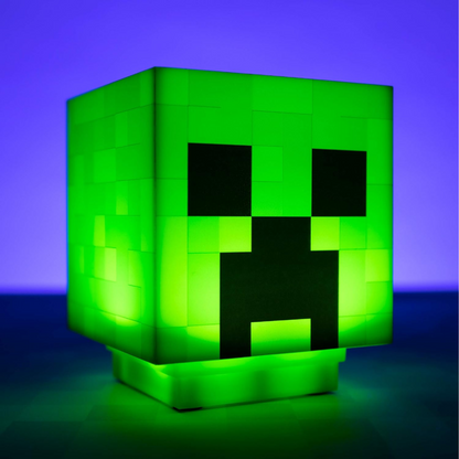 Minecraft creeper head light with sounds - Paladone