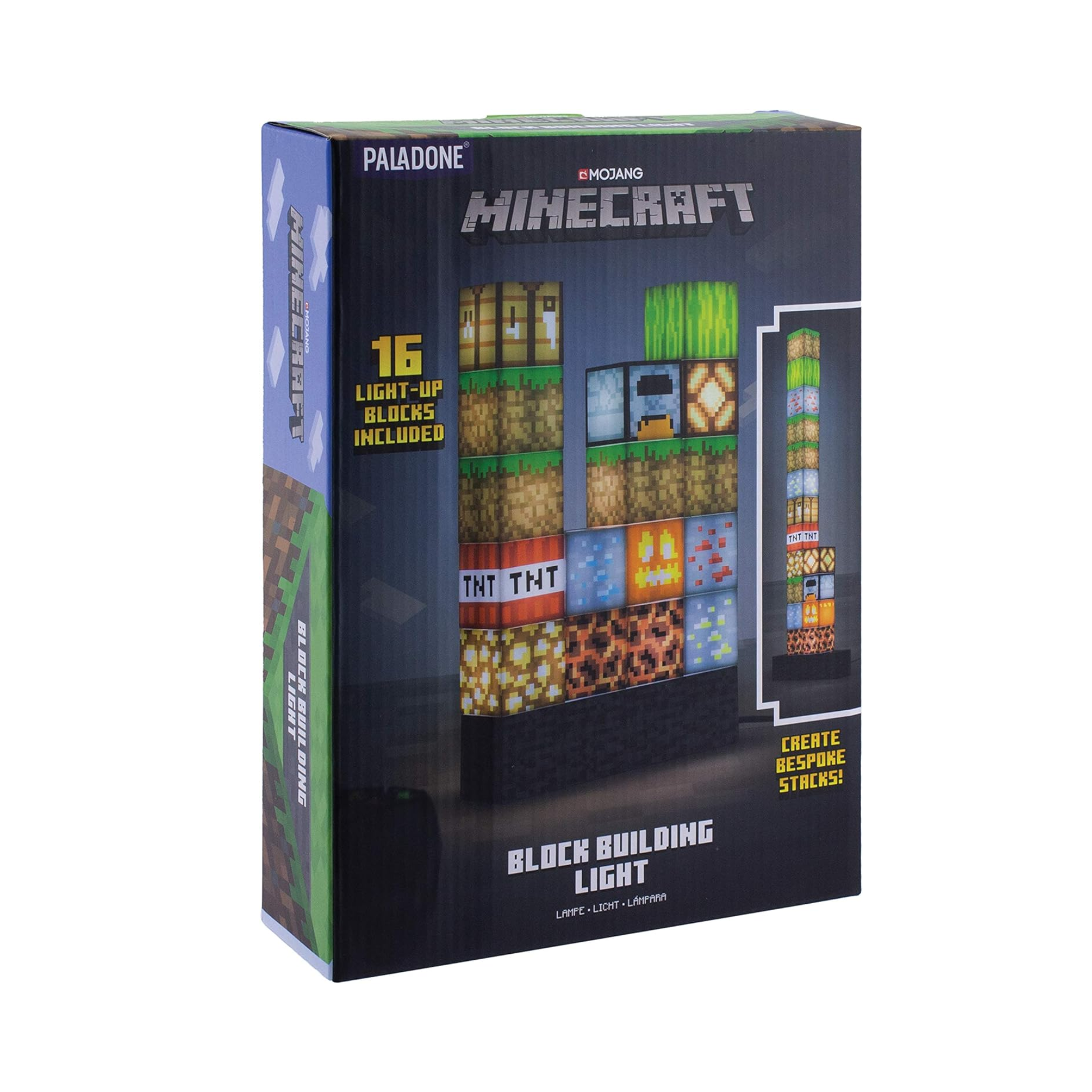 Minecraft Block building lights 16 pieces - Paladone – Wzrd tech