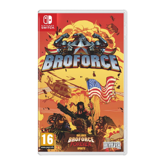 Broforce Video Game for Nintendo Switch