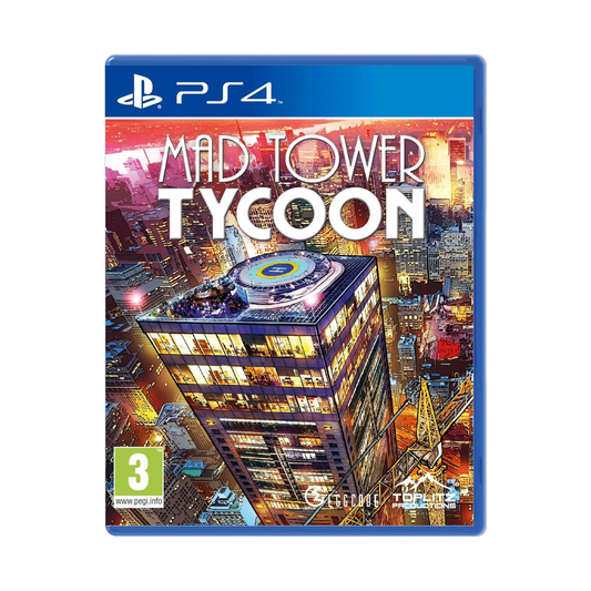 Mad tower Tycoon video Game for playstation 4