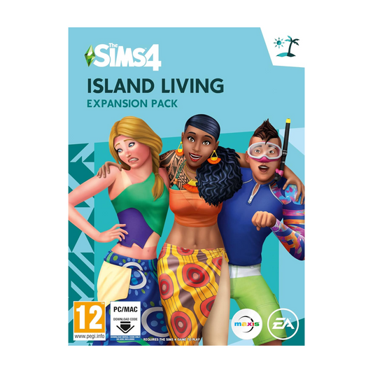 The Sims 4 island living expansion pack for PC/Mac