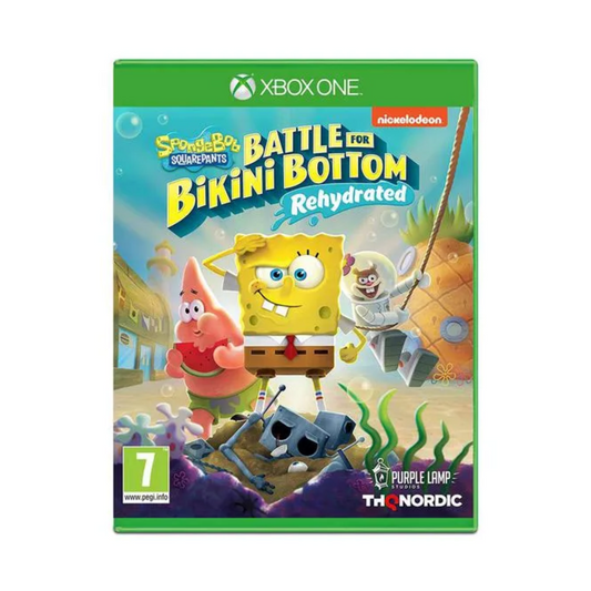 Spongebob squarepants Battle for bikini Bottom rehydrated Video Game for Xbox one