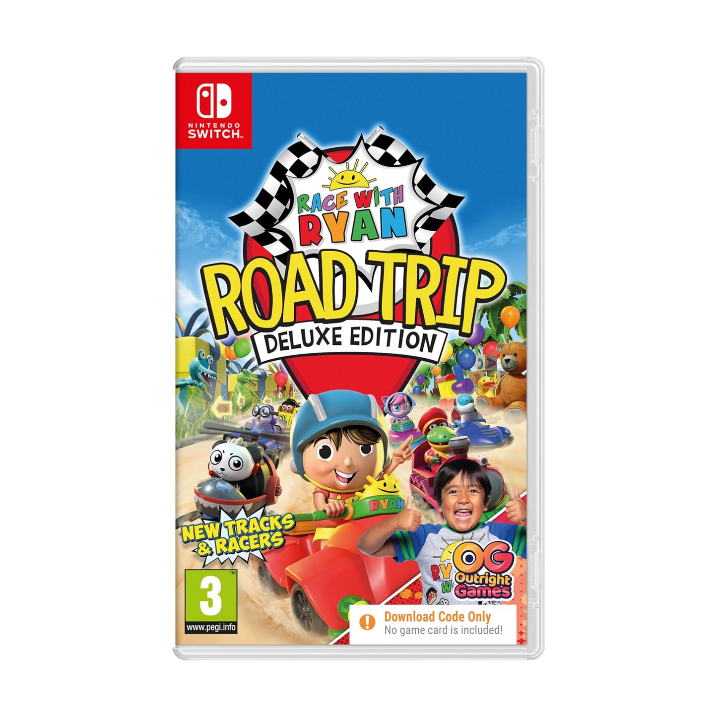 Race with Ryan road trip Deluxe edition video game for Nintendo Switch