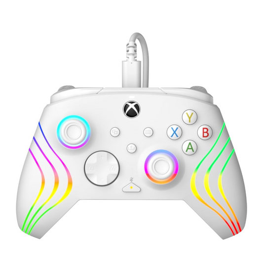 PDP Afterglow wired controller for Xbox Series X/ XBox One - White