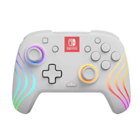 PDP Afterglow wave wireless controller for nintendo switch - White