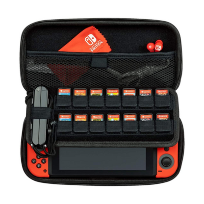 PDP Gaming deluxe travel case elite edition for Nintendo switch - Black & Grey