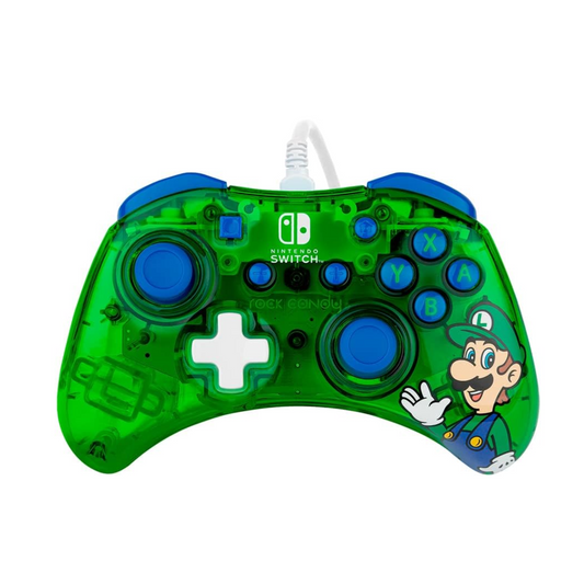 PDP Rock candy wired controller for Nintendo Switch - Luigi