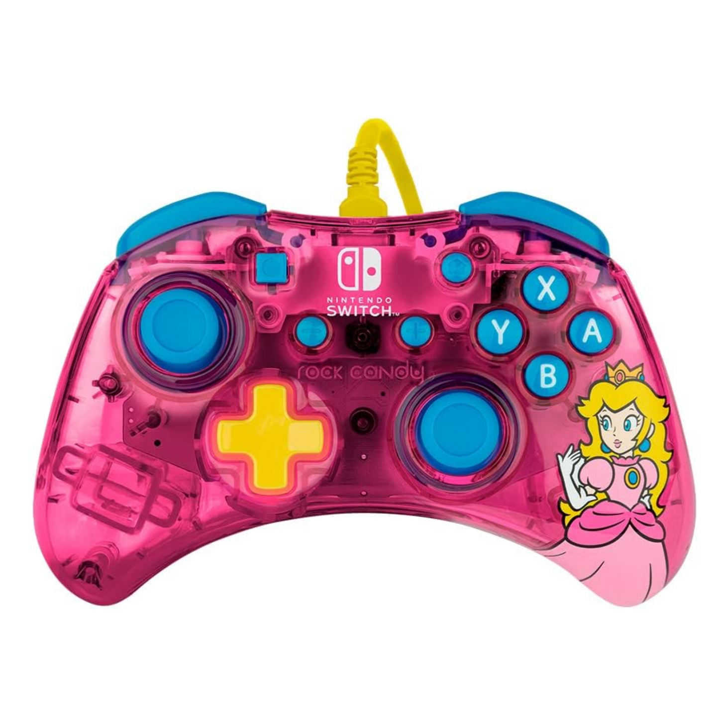 PDP Rock Candy wired Controller for Nintendo Switch - Princess peach