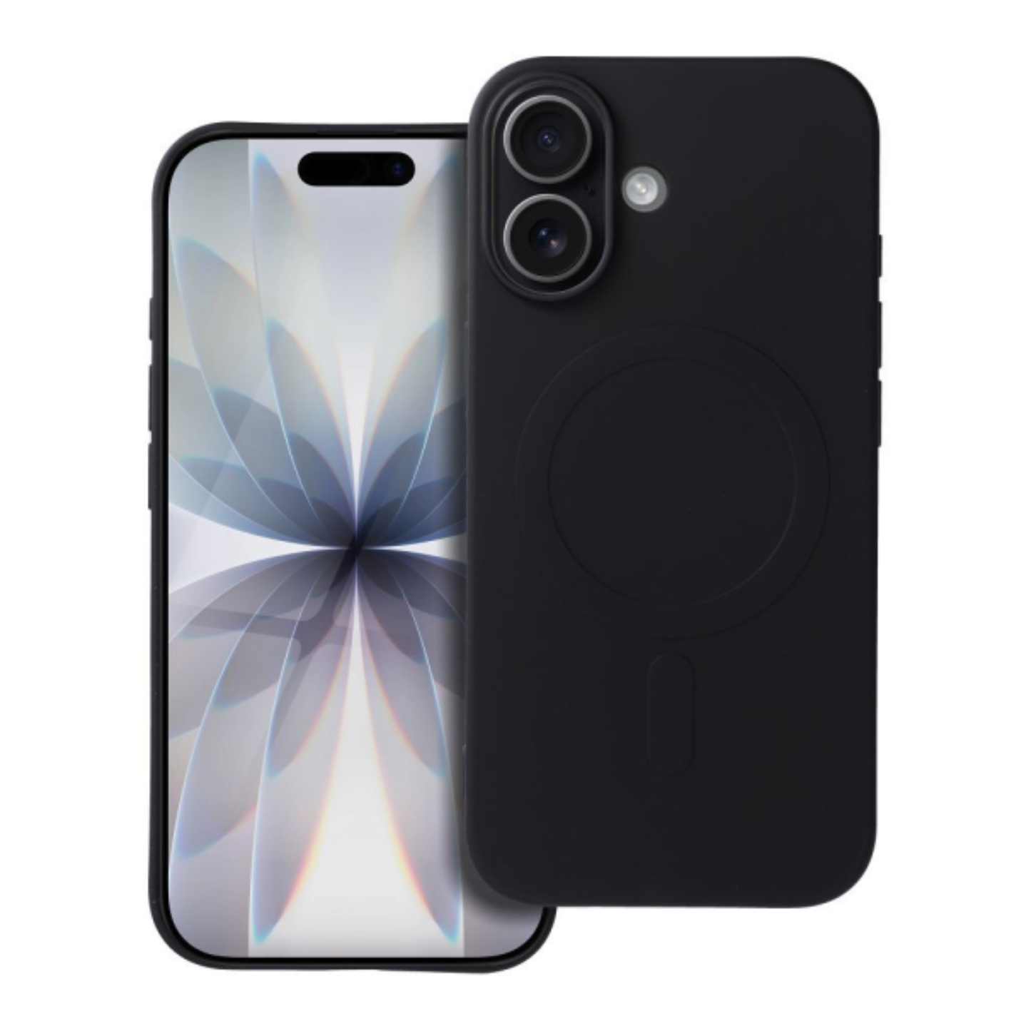 iPhone 17 Silicone Phone Case - Magsafe compatible - Black - Value range
