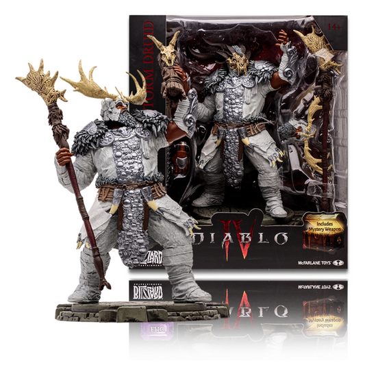 Lightning storm Druid 1:12 posed figure - Diablo IV