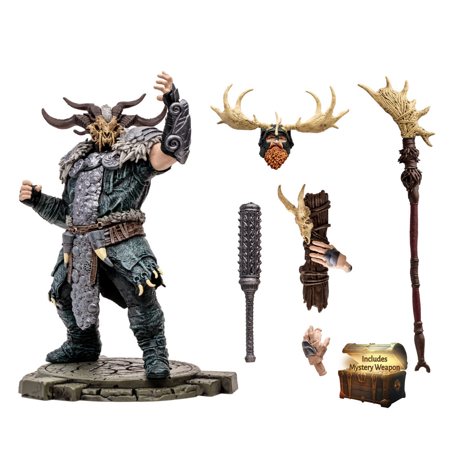 Tornado Druid 1:12 Posed Figure - Diablo IV